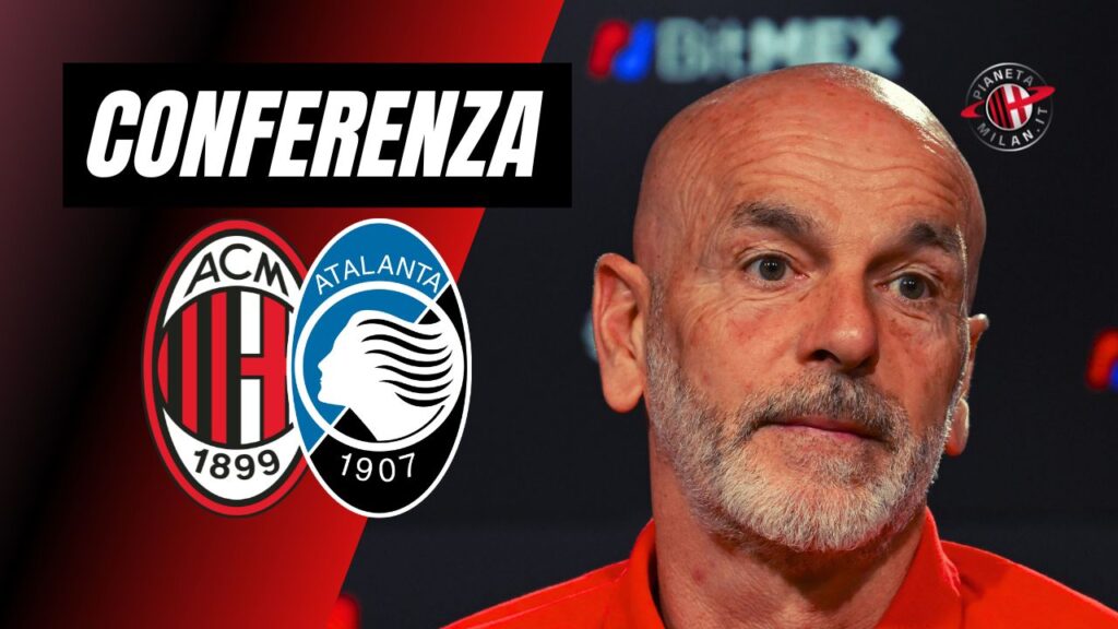 Conferenza stampa Stefano Pioli Milan-Atalanta Coppa Italia 2023-2024