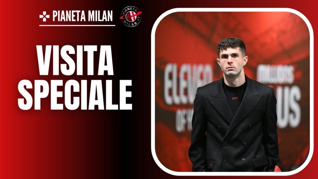 Christian Pulisic AC Milan Milan-Sassuolo 1-0 Serie A 2023-2024