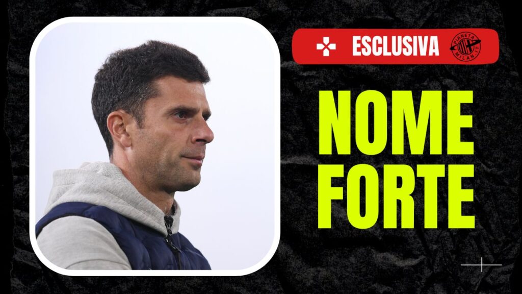 Panchina AC Milan Thiago Motta Calciomercato Milan