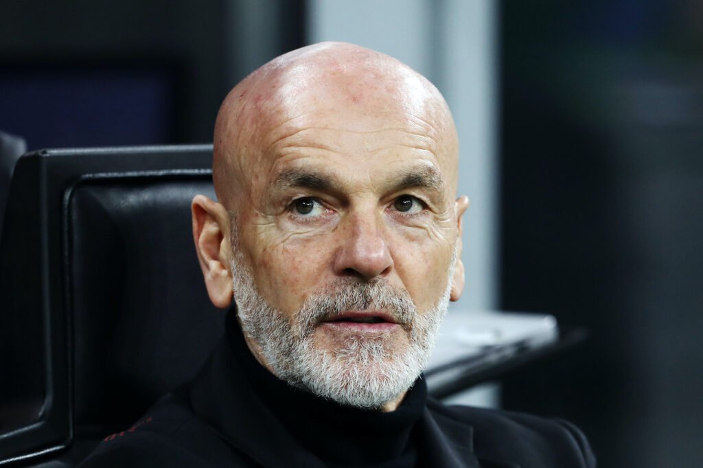 Stefano Pioli AC Milan Milan-Roma 3-1 Serie A 2023-2024