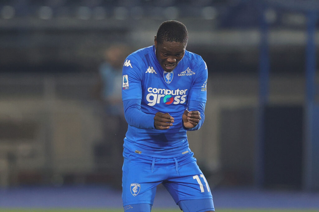 Emmanuel Gyasi AC Milan Empoli-Milan 0-3 Serie A 2023-2024
