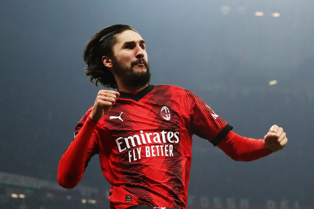 Yacine Adli Milan-Roma Serie A 2023-24