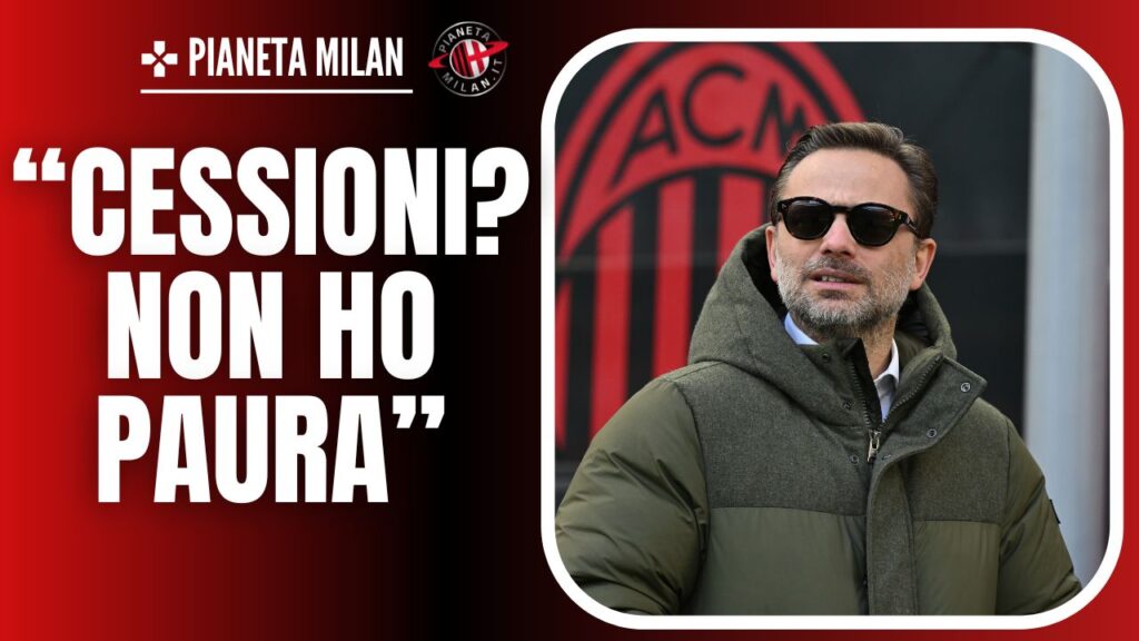 Giorgio Furlani. dirigente del Milan 25/01/2024 PianetaMilan.it