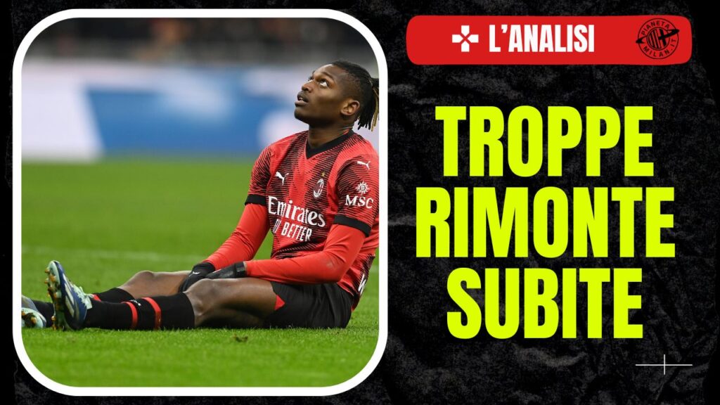Rafael Leao AC Milan Milan-Atalanta 1-2 Coppa Italia 2023-2024