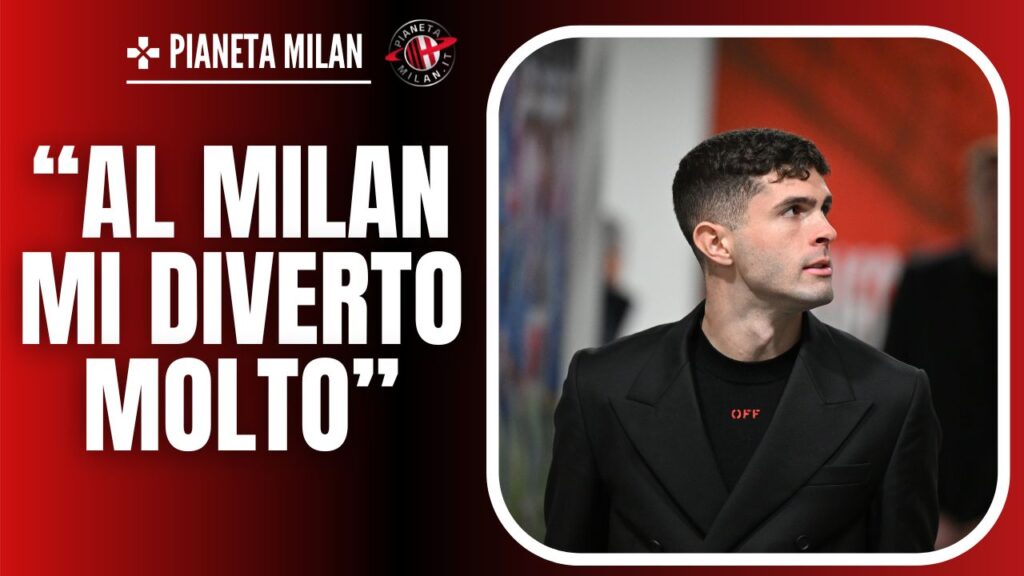 Christian Pulisic AC Milan Milan-Sassuolo 1-0 Serie A 2023-2024
