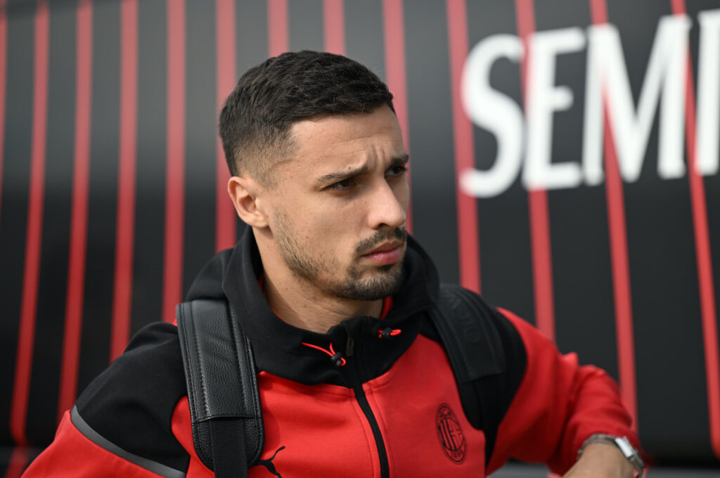Rade Krunic AC Milan Lecce-Milan 2-2 Serie A 2023-2024