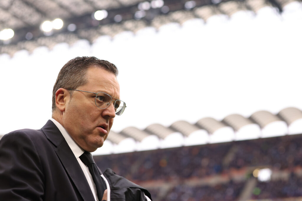 Franco Collavino, direttore sportivo dell'Udinese (getty images)