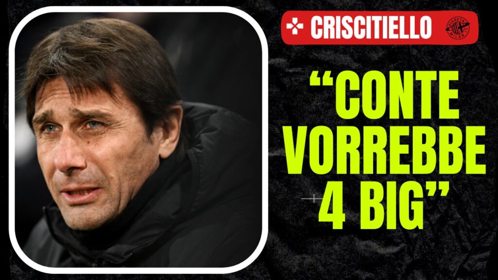 Antonio Conte, allenatore accostato al Milan AC Milan News