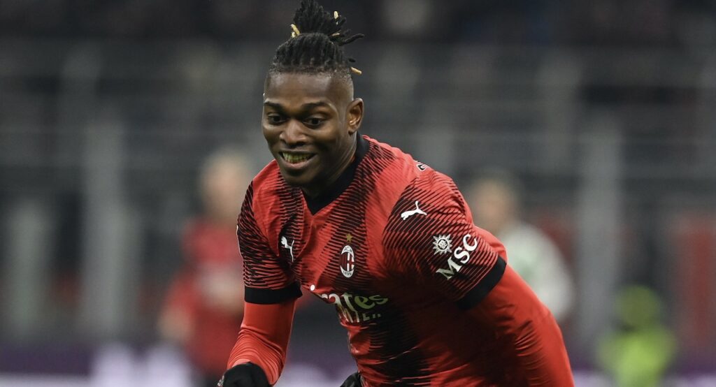 Rafael Leao AC Milan Milan-Sassuolo 1-0 Serie A 2023-2024
