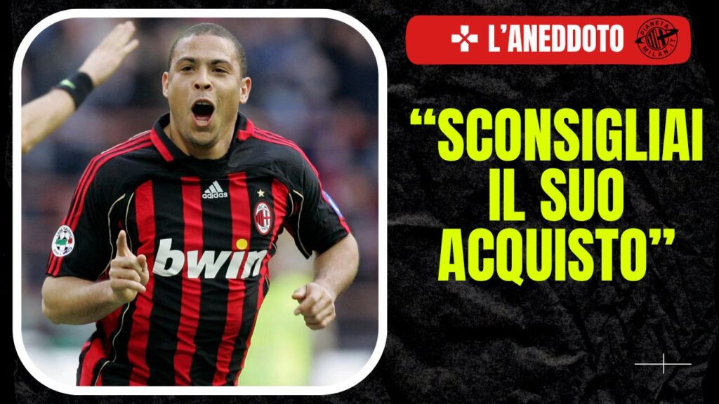 Ronaldo, ex giocatore del Milan 05/01/2024 PianetaMilan.it