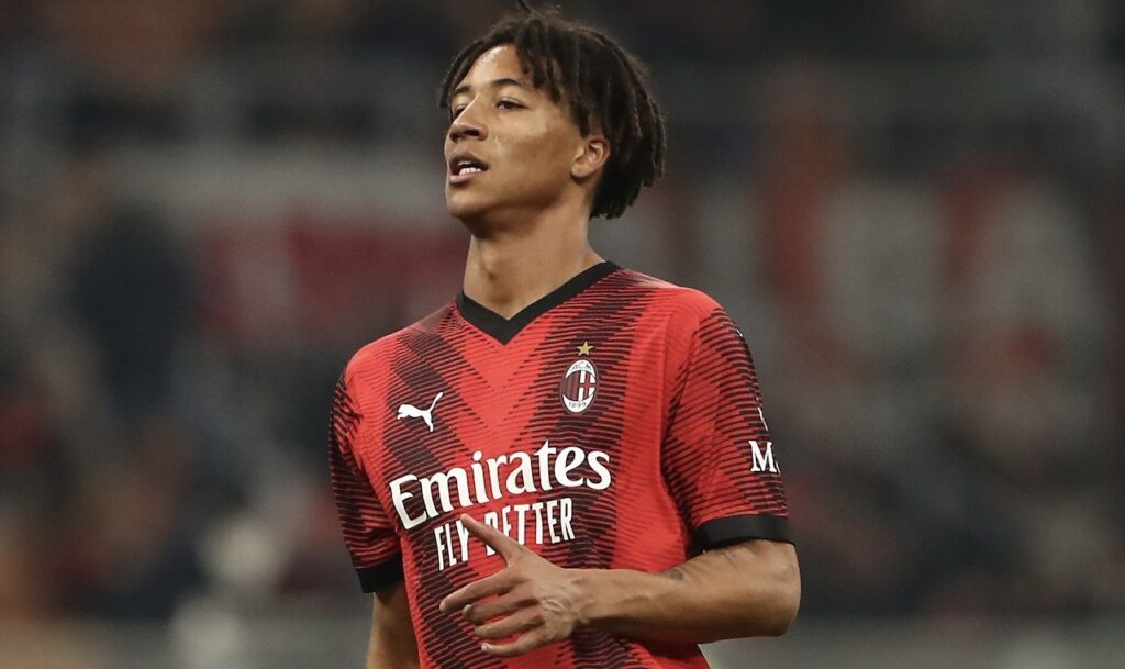 Kevin Zeroli AC Milan Milan-Sassuolo 1-0 Serie A 2023-2024