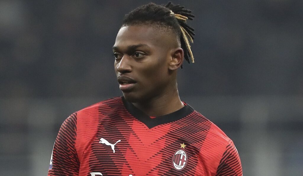 Rafael Leao AC Milan Milan-Roma 3-1 Serie A 2023-2024