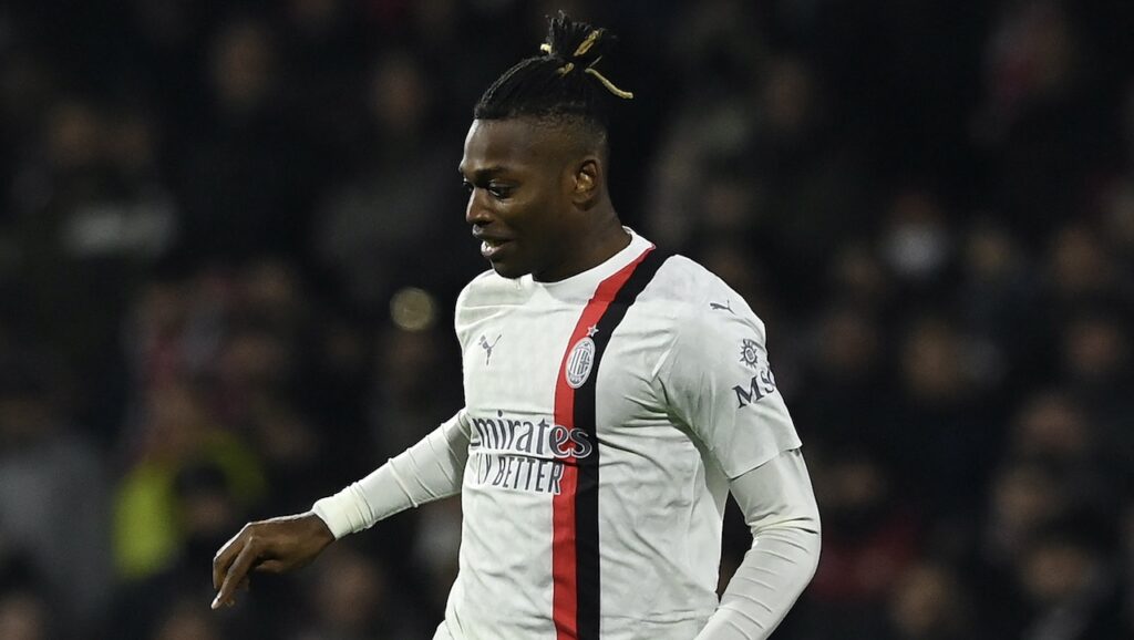 Rafael Leao AC Milan Salernitana-Milan 2-2 Serie A 2023-2024