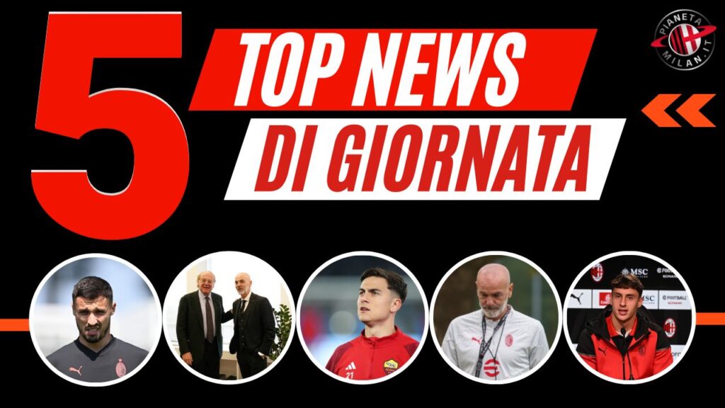 Top News Milan 12 gennaio
