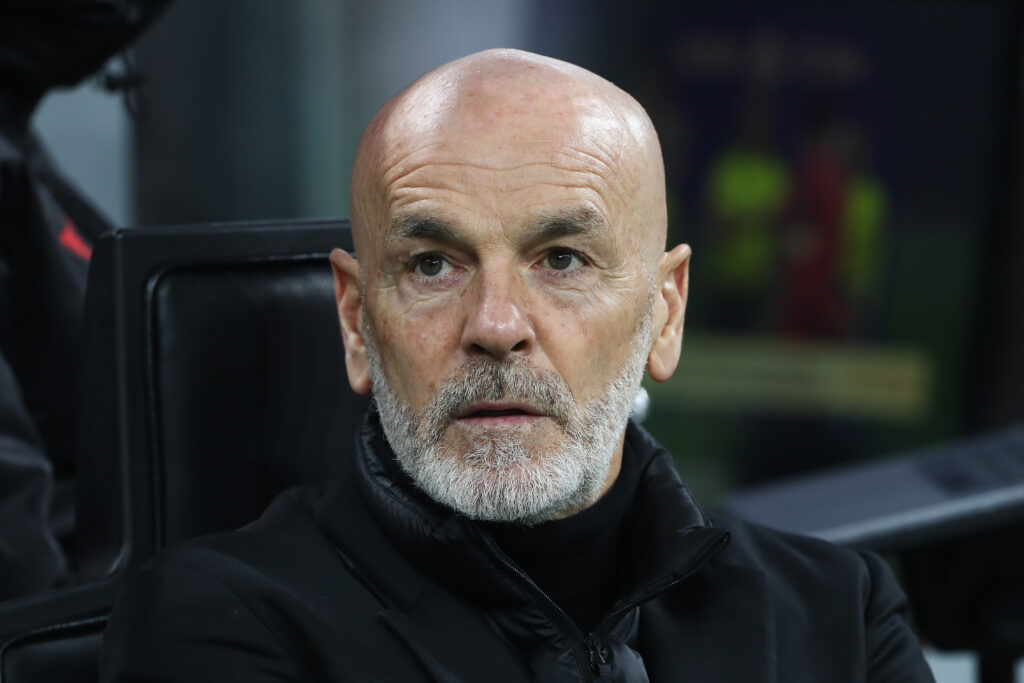Stefano Pioli AC Milan Milan-Bologna 2-2 Serie A 2023-2024
