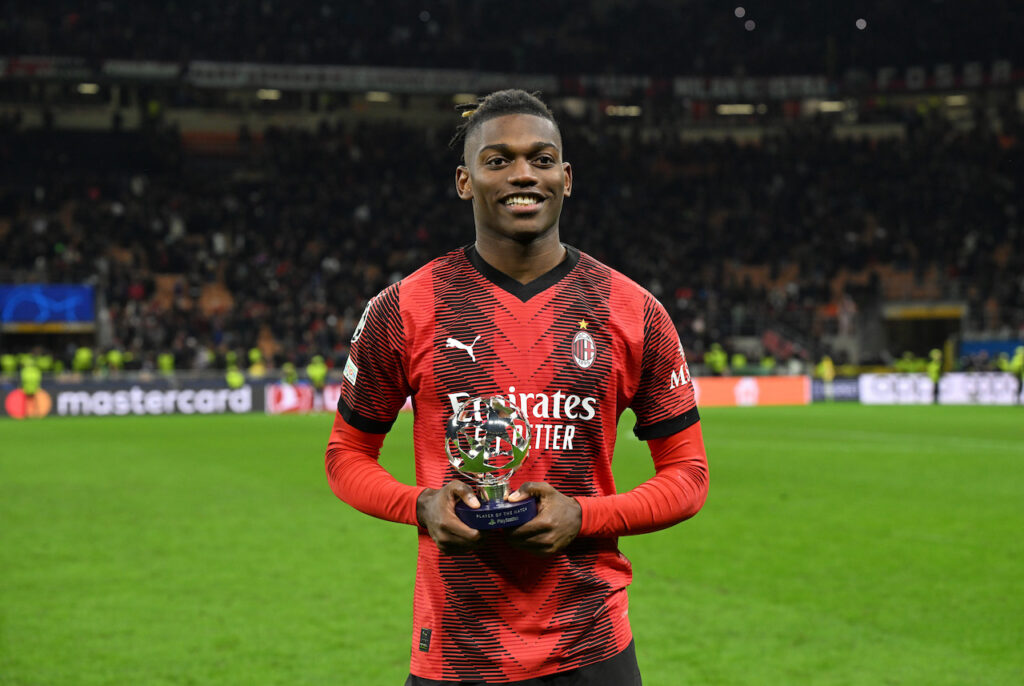Rafael Leao AC Milan Milan-PSG 2-1 Champions League 2023-2024