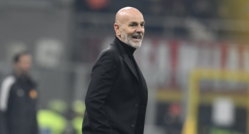 Stefano Pioli AC Milan Milan-Roma 3-1 Serie A 2023-2024