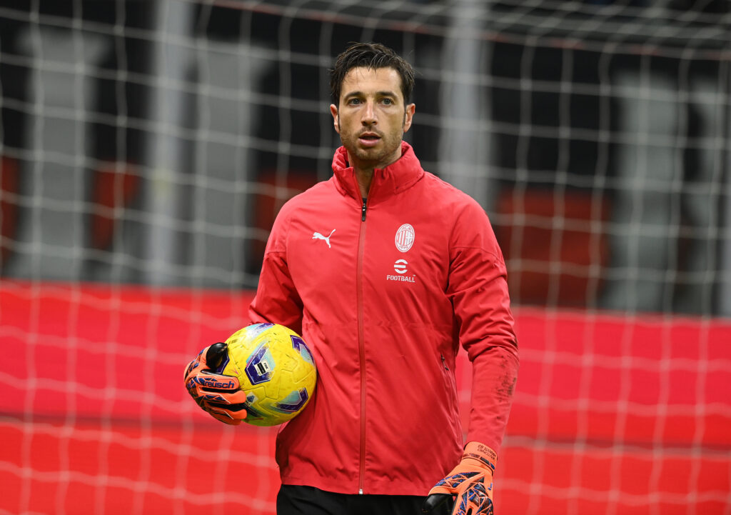 Antonio Mirante Milan-Cagliari Coppa Italia 2023-24 AC Milan News