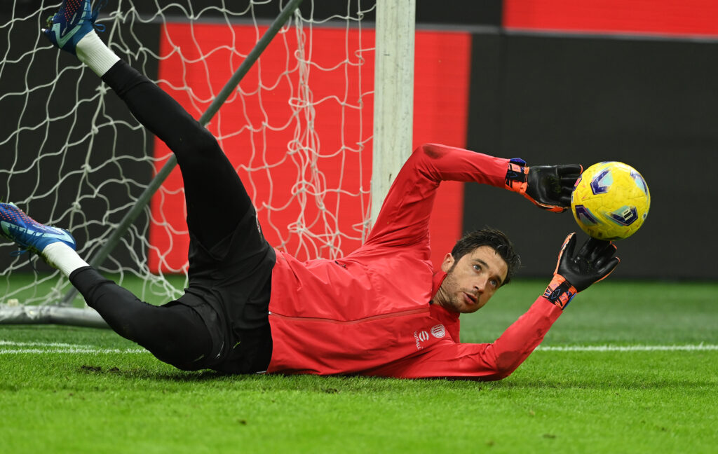 Antonio Mirante, portiere del Milan