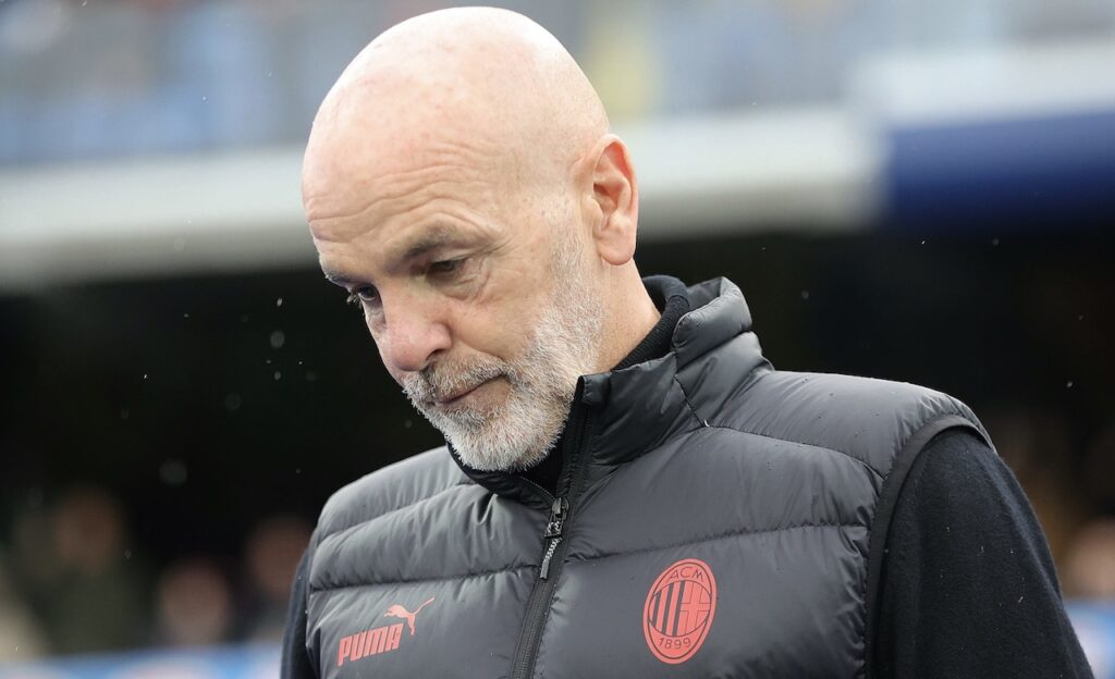 Stefano Pioli AC Milan Empoli-Milan 0-3 Serie A 2023-2024