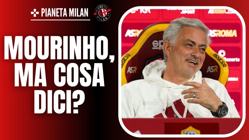 José Mourinho, allenatore della Roma 13/01/2024 PianetaMilan.it