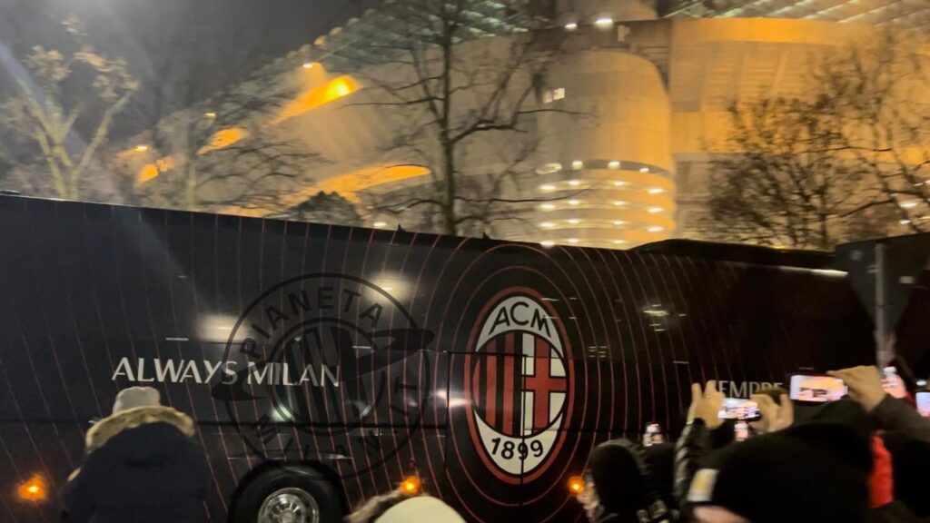 pullman AC Milan San Siro Milan-Bologna Serie A 2023-2024