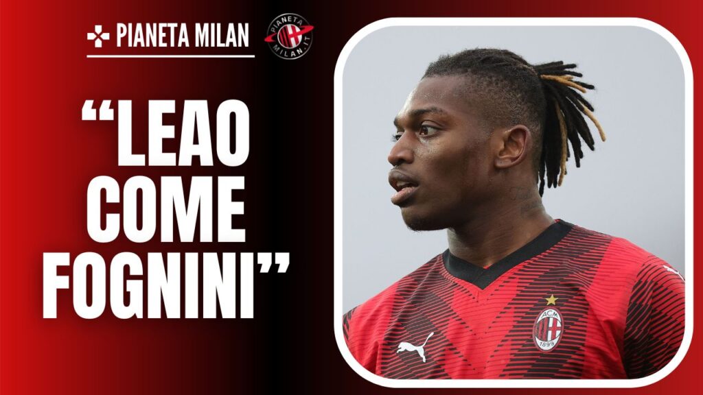 Rafael Leao AC Milan Milan-Roma 3-1 Serie A 2023-2024