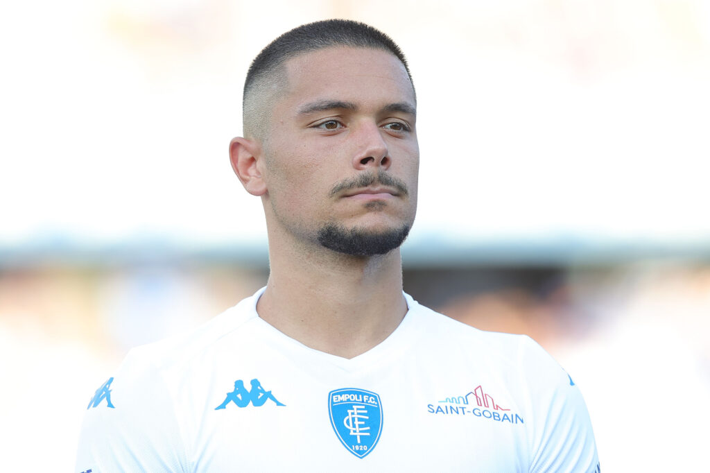 Elia Caprile, portiere dell'Empoli (getty images)