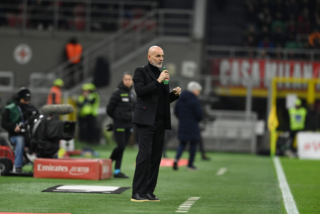 Stefano Pioli AC Milan Milan-Atalanta 1-2 Coppa Italia 2023-2024