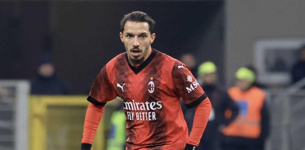 Ismaël Bennacer AC Milan Milan-Sassuolo 1-0 Serie A 2023-2024
