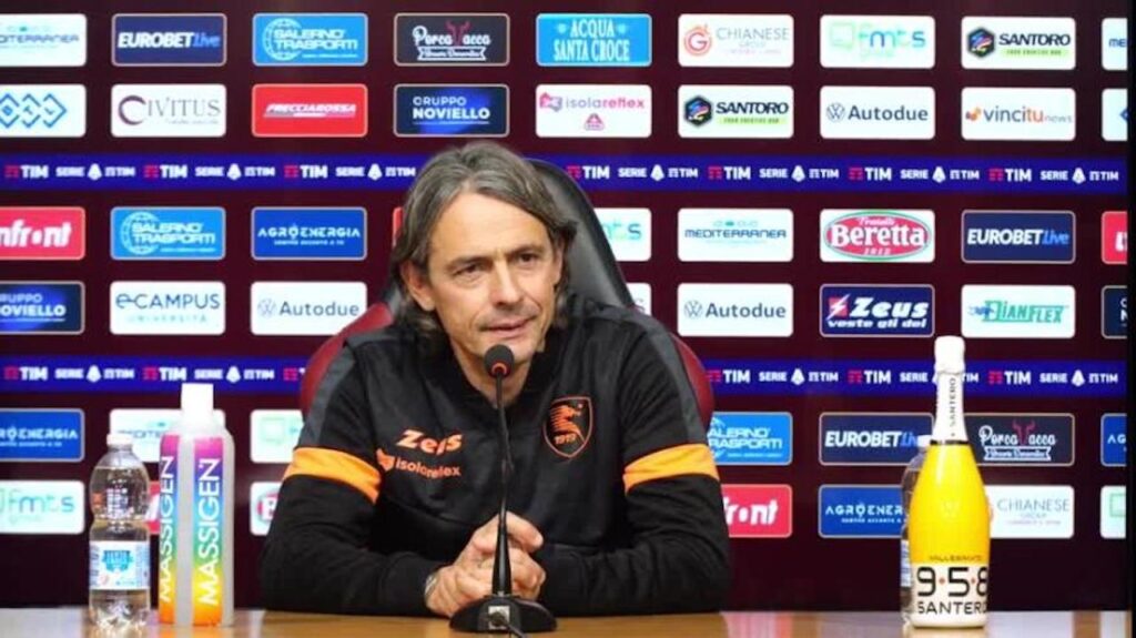 Salernitana Genoa Inzaghi conferenza stampa