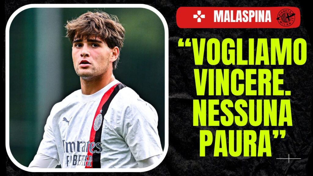 Mattia Malaspina, calciatore del Milan Primavera (getty images)