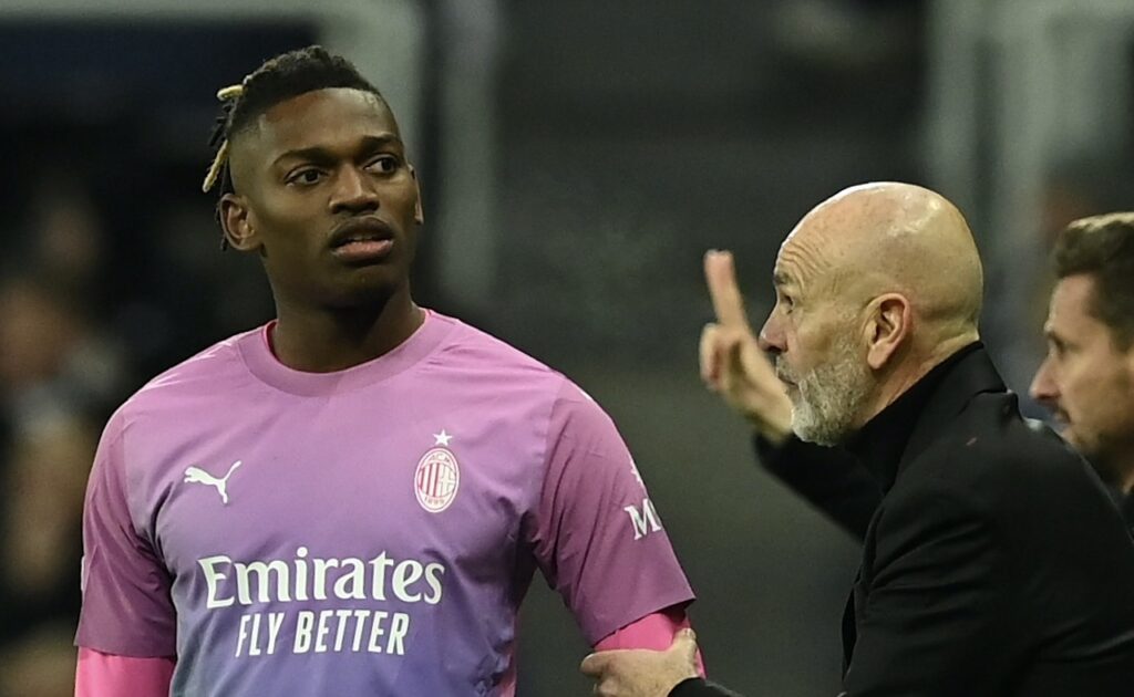Leao Pioli AC Milan Newcastle-Milan 1-2 Champions League 2023-2024