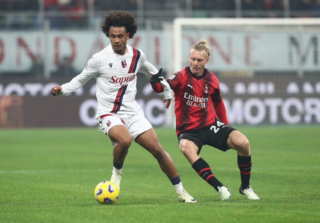 Kjaer Zirkzee Milan-Bologna 2-2 Serie A 2023-2024