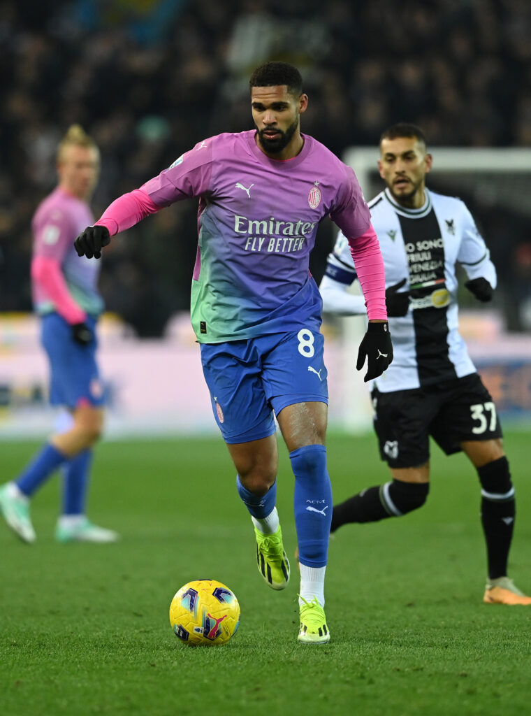 Ruben Loftus-Cheek AC Milan News Udinese-Milan