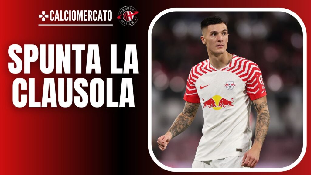 Benjamin Sesko, attaccante del Lipsia e obiettivo di mercato del Milan 19/01/2024 PianetaMilan.it