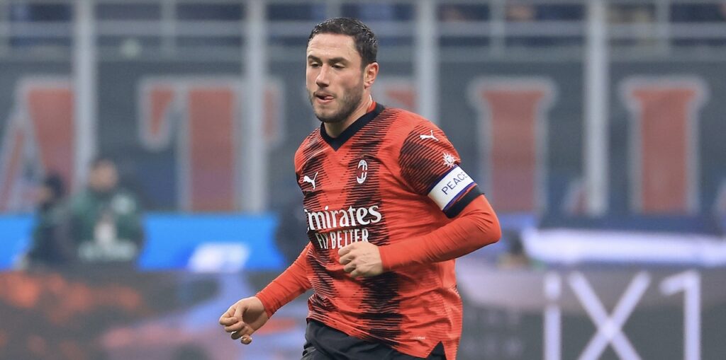 Davide Calabria AC Milan Milan-Roma 3-1 Serie A 2023-2024