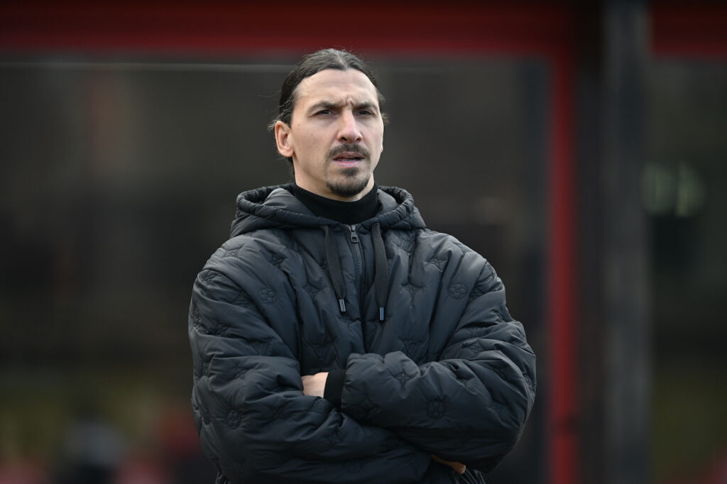 Zlatan Ibrahimovic RedBird AC Milan allenamento Milanello