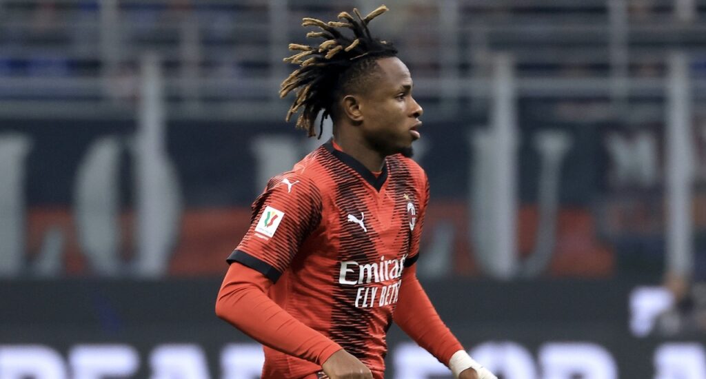 Samuel Chukwueze AC Milan Milan-Cagliari 4-1 Coppa Italia 2023-2024