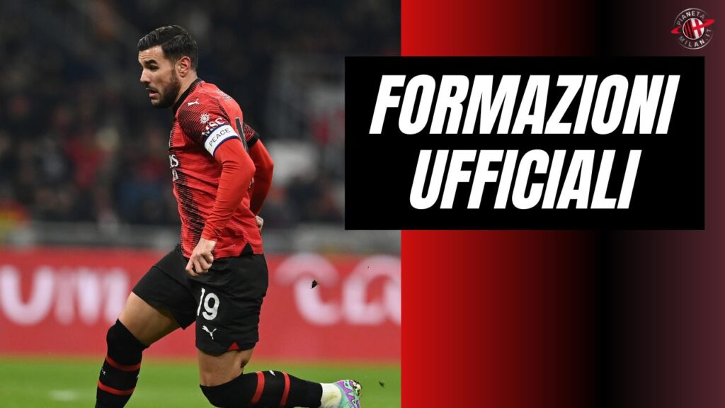 Formazioni Ufficiali Milan-Roma Serie A 2023-2024