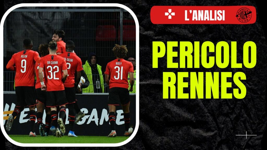 Giocatori del Rennes, prossimi avversari del Milan in Europa League (getty images)