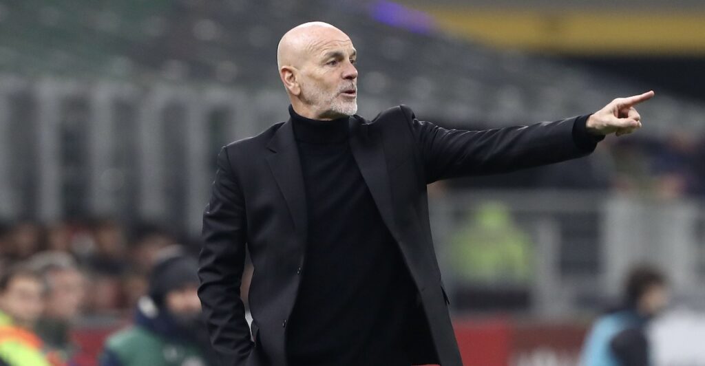 Stefano Pioli AC Milan Milan-Sassuolo 1-0 Serie A 2023-2024