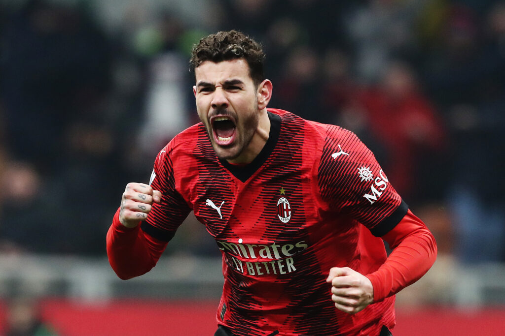 Theo Hernandez Milan-Roma 3-1 Serie A 2023-24