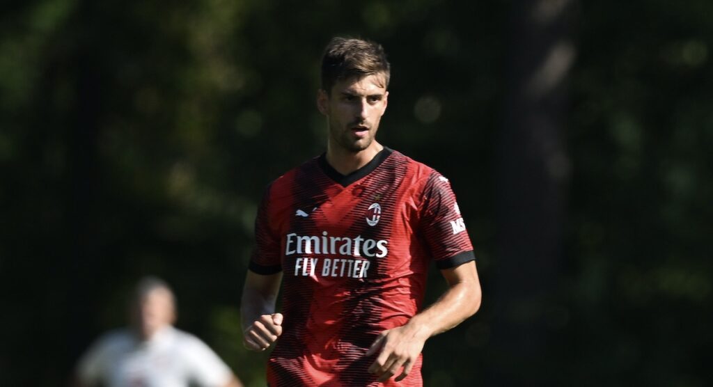 Matteo Gabbia AC Milan amichevole Milan-Lumezzane 7-0 precampionato 2023-2024