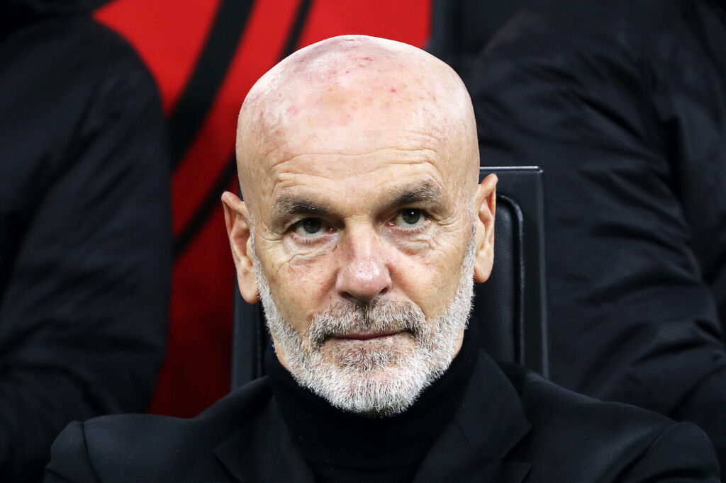 Stefano Pioli AC Milan Milan-Cagliari 4-1 Coppa Italia 2023-2024