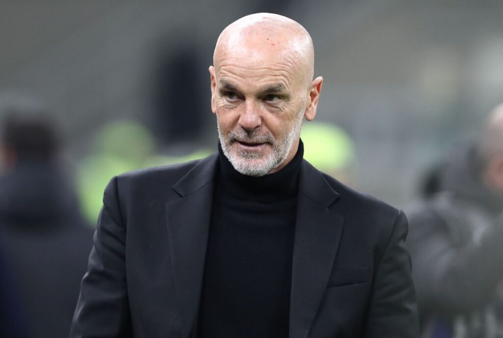 Stefano Pioli AC Milan Milan-Sassuolo 1-0 Serie A 2023-2024