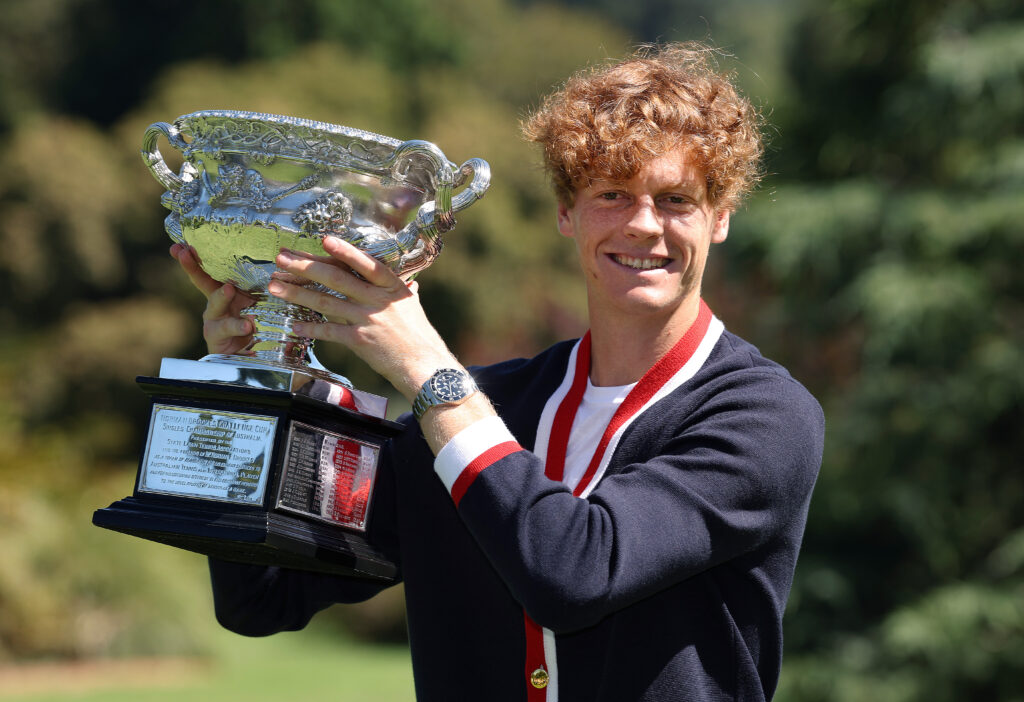 Jannik Sinner Norman Brookes Challenge Cup Australian Open AC Milan News