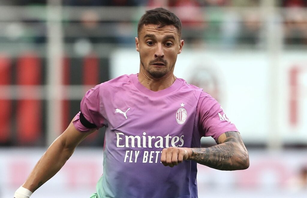 Rade Krunic AC Milan Milan-Verona 1-0 Serie A 2023-2024