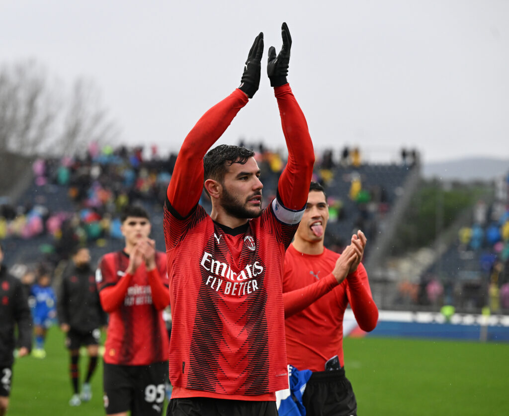 Theo Hernandez AC Milan Empoli-Milan 0-3 Serie A 2023-2024