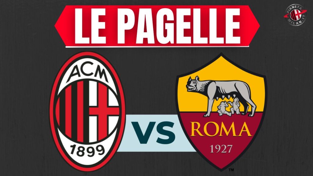 Pagelle Milan-Roma Serie A 2023-2024